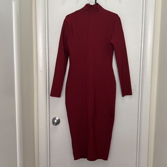 Long Sleeve Bandage Dress - Picture 2 of 2